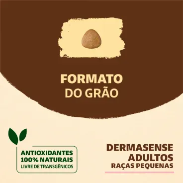 Racao Quatree Supreme Dermasense Caes Adultos Racas Pequenas grao da racao-06